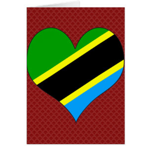 I Love Tanzania Cards