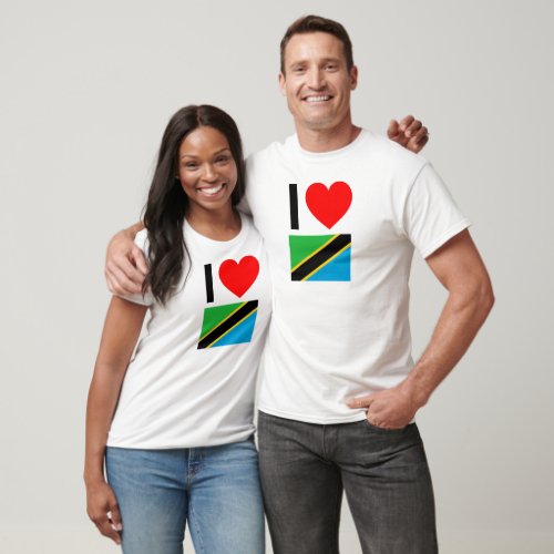 i love tanzania T_Shirt