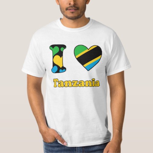 I love Tanzania T_Shirt