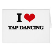 I love Tap Dancing (Front Horizontal)