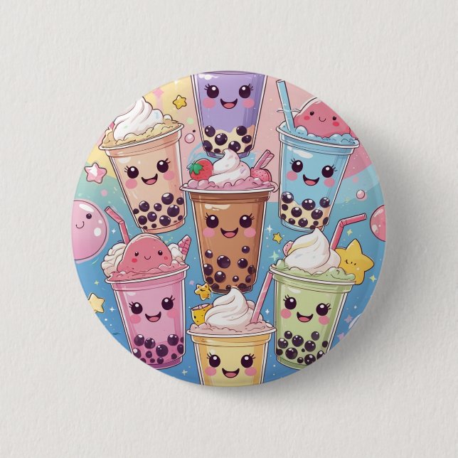 I love tapioca button (Front)