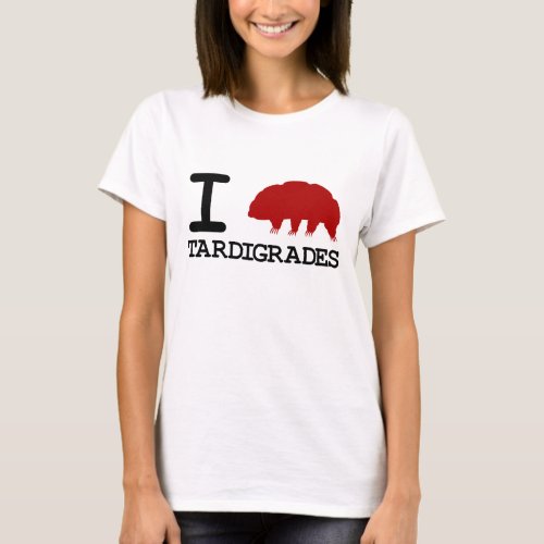 I Love Tardigrades T_Shirt
