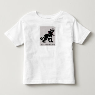 I love Tasmanian devils -Marsupial - Aussie nature Toddler T-shirt