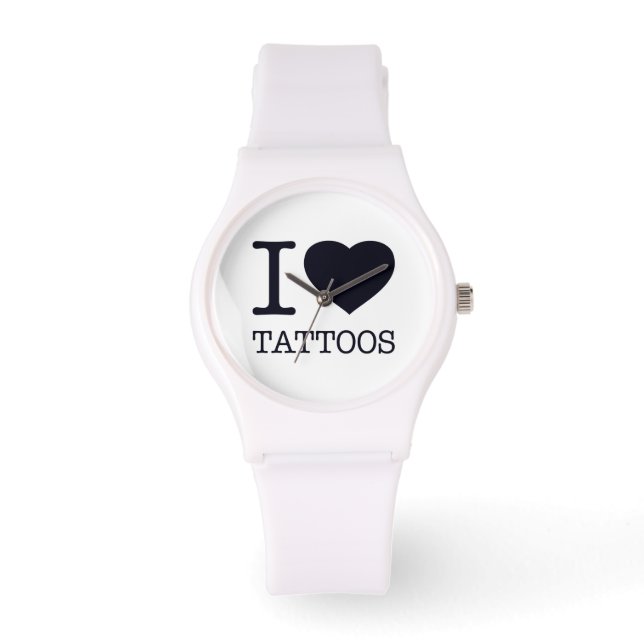 I LOVE TATTOOS WATCH (Front)