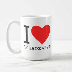 I love tchaikovsky coffee mug