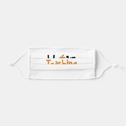 I love Teaching Adult Cloth Face Mask (Front, Folded)