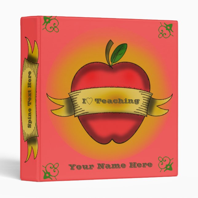 I Love Teaching Binder (Front/Spine)