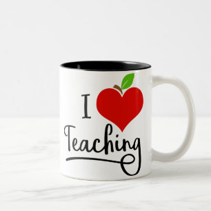 I Love Teaching Teacher Mug