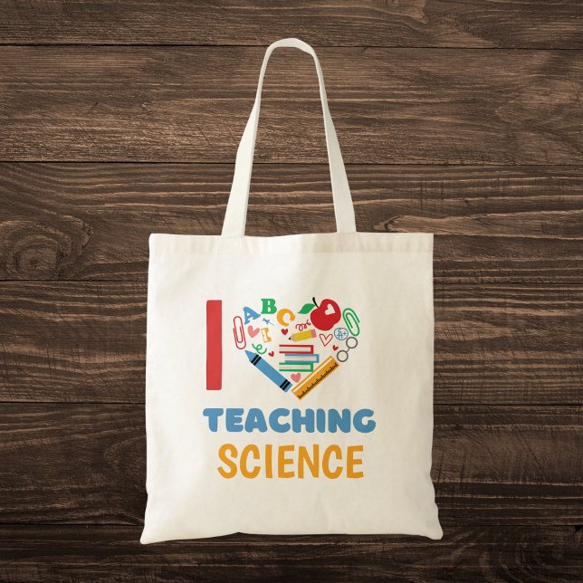 I Love Teaching  Tote Bag (Creator Uploaded)