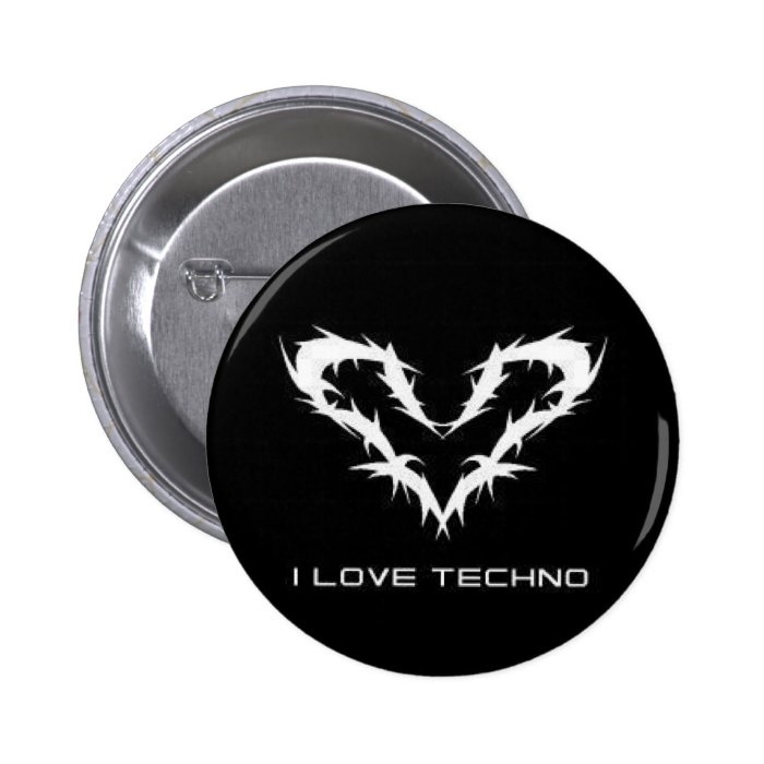 Love Techno Button