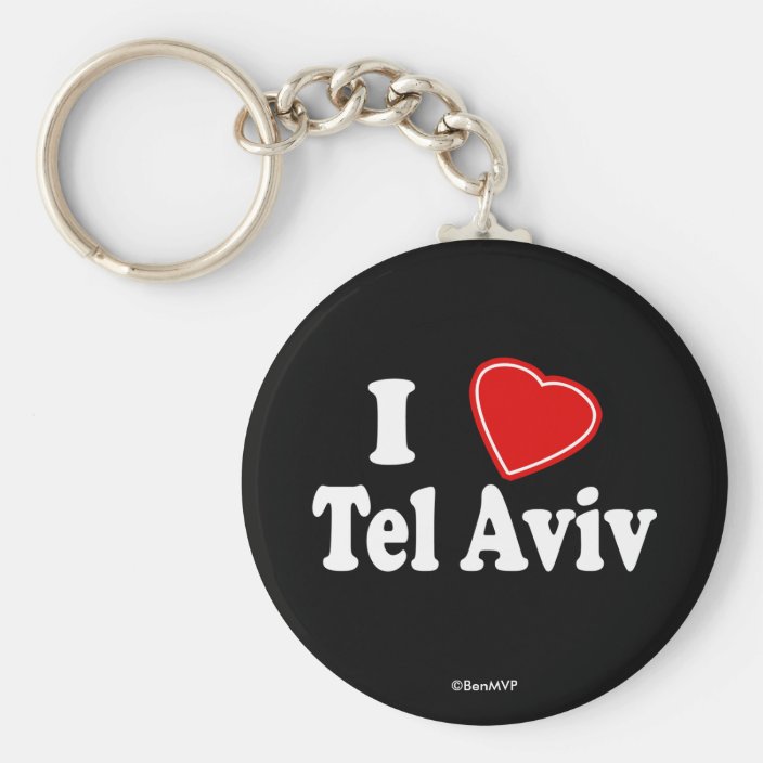 I Love Tel Aviv Keychain