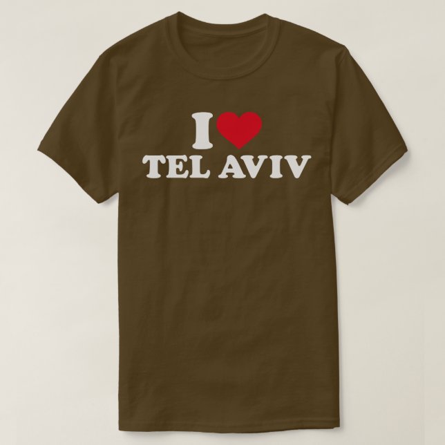 I love Tel Aviv T-Shirt (Design Front)