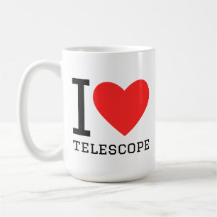 I love telescope coffee mug