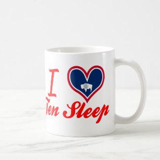 I Love Ten Sleep, Wyoming Coffee Mug