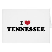 I Love Tennessee (Front Horizontal)
