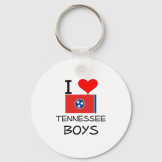 I Love Tennessee Boys Keychain