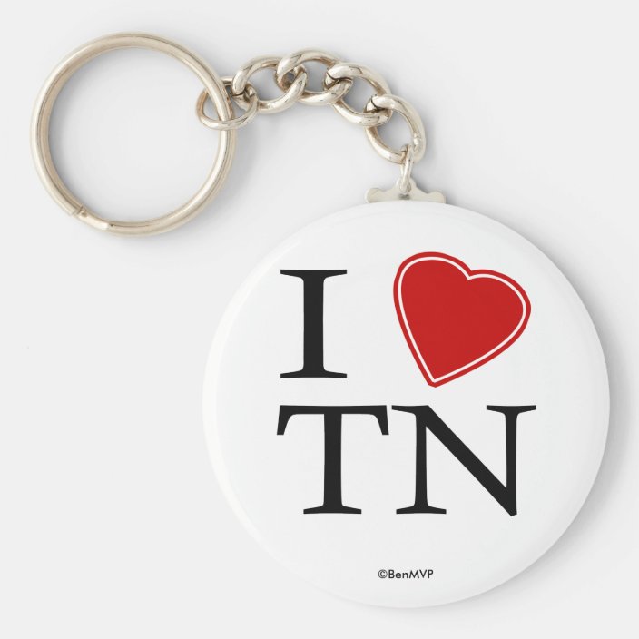 I Love Tennessee Key Chain