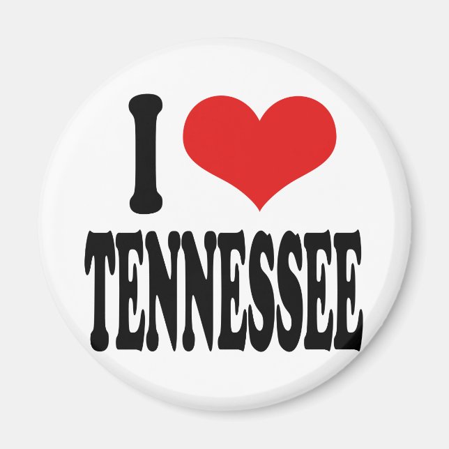 I Love Tennessee Magnet (Front)