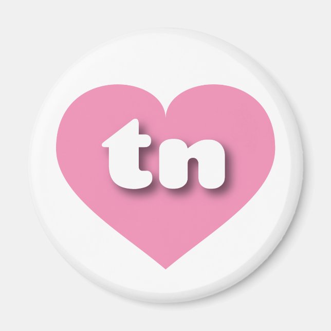 I love Tennessee - tn pink heart Magnet (Front)