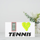 I love tennis (Standing Front)