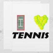 I love tennis (Front/Back)