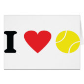 I love tennis icon (Front Horizontal)