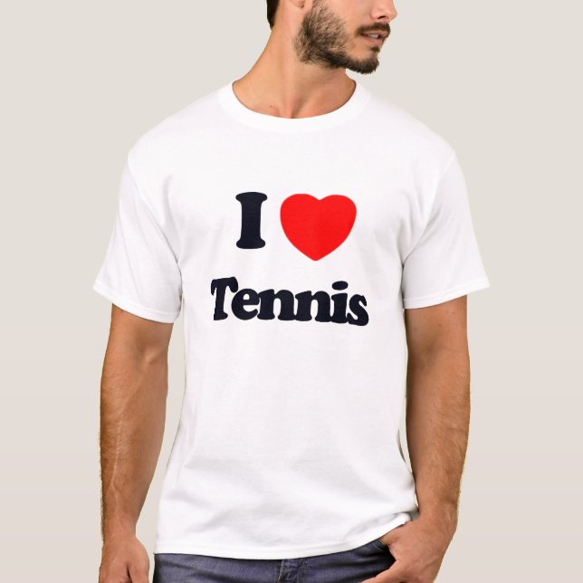 I love tennis T-Shirt (Front)