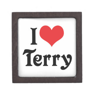 I Love Terry Gifts on Zazzle