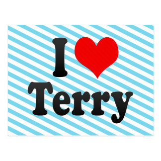 I Love Terry Gifts on Zazzle