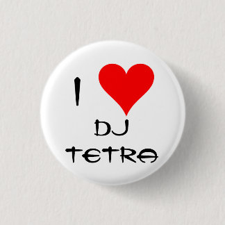 I Love Tetra Button