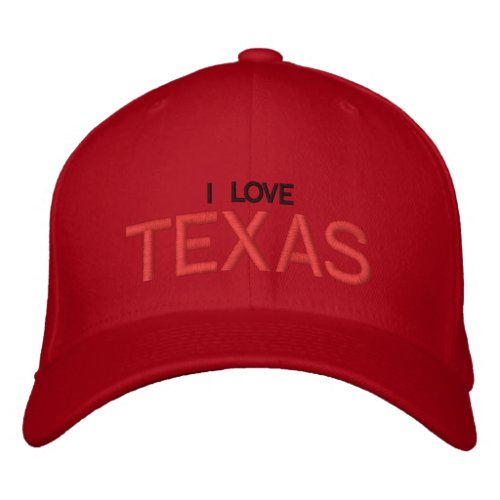 I LOVE TEXAS _ CAP by eZaZZleMan