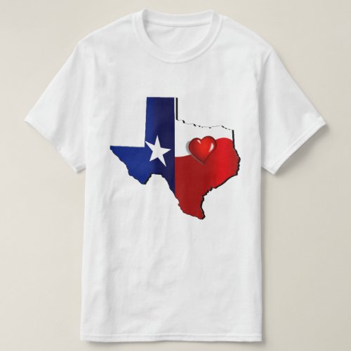 I Love Texas T_Shirt