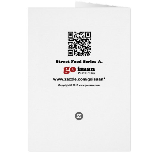 I Love Thai Green Curry ... Thailand Street Food (Back)