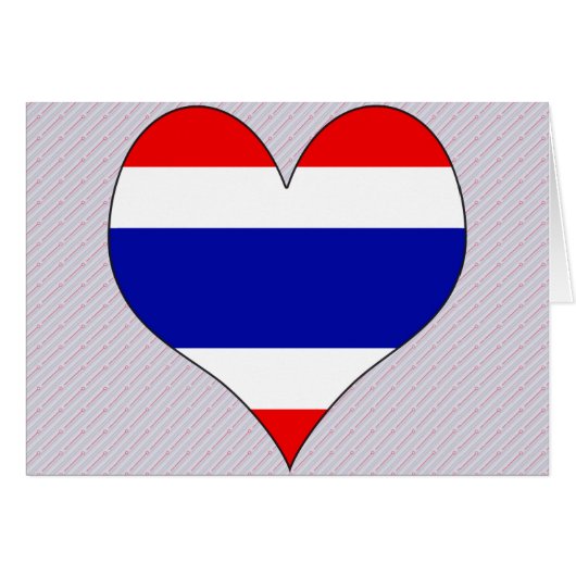 I Love Thailand Cards (Front Horizontal)