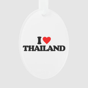 I LOVE THAILAND ORNAMENT