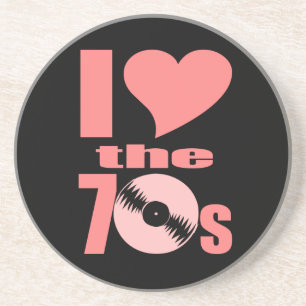 I Love the 70s Coaster