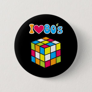 I Love The 80s-80s Halloween Party-80s Outfit For Button