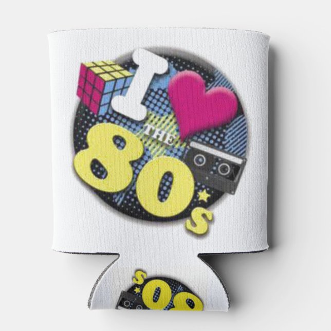 I love the 80s can cooler (Back)