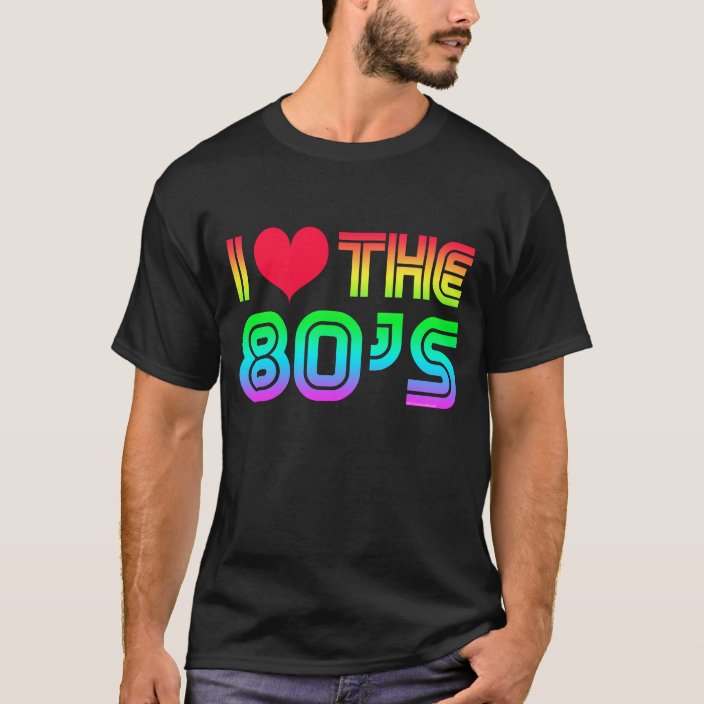 1980s rainbow shirt