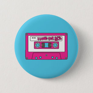 I love the 80's pinback button