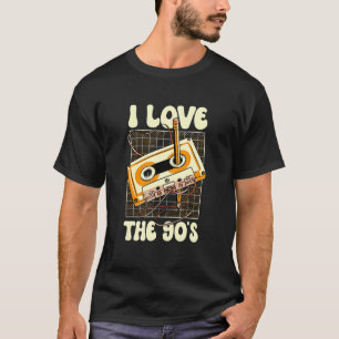 I Love The 90's Nineties Decade 1990 Vintage 90s P T-Shirt