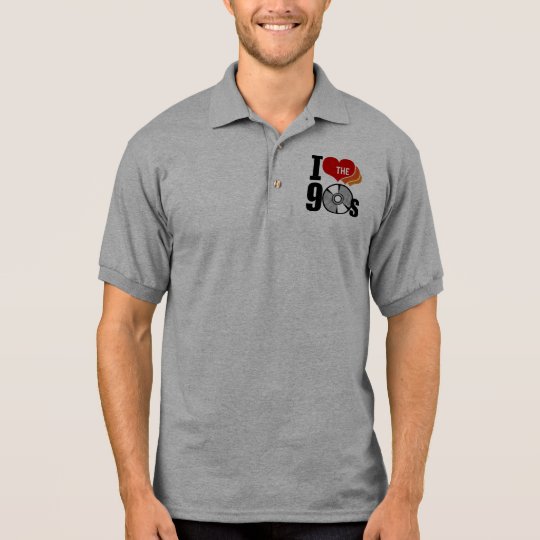 I Love The 90s Polo Shirt