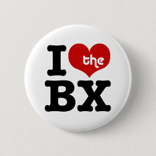I Love The Bronx Pinback Button
