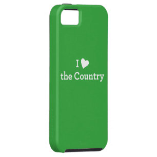I Love the Country iPhone SE/5/5s Case