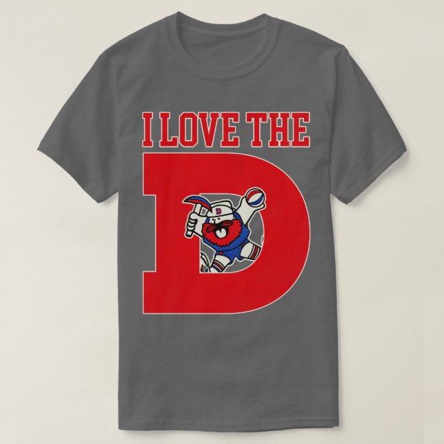I Love the D Nuggets T-Shirt (Design Front)