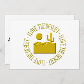 I love the desert (Front/Back)