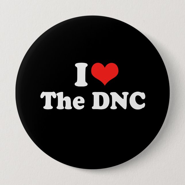 I LOVE THE DNC.png Button (Front)