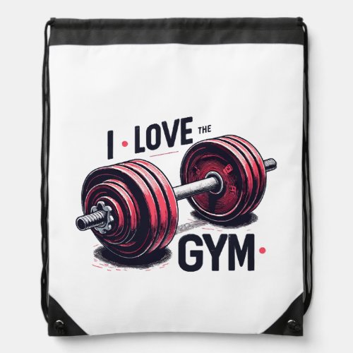 I love the gym drawstring bag