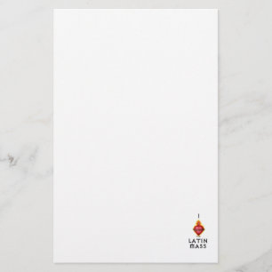 I LOVE the Latin Mass Sacred Heart of Jesus Stationery