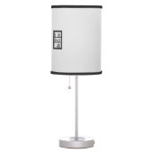 I Love The Librarys Table Lamp (Right)